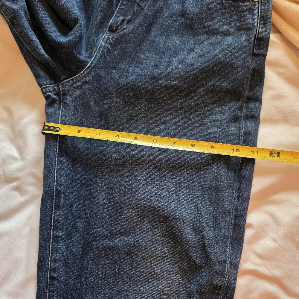 Goldsign Tapered Jeans Sz 26 Women’s Premium Designer Denim High Rise Blue Jeans